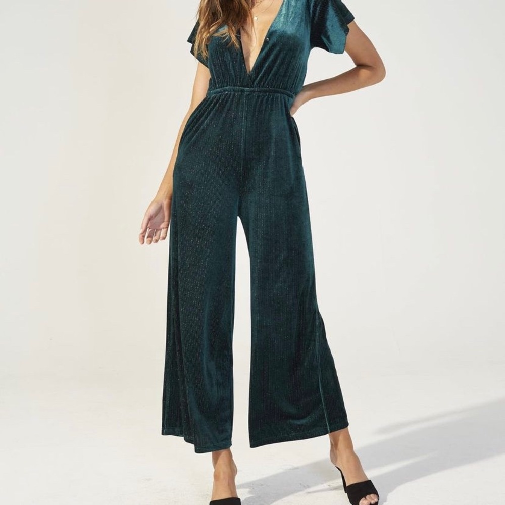 Emerald green Jumpsuit by MinkPink szM